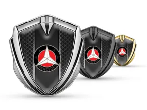 Mercedes Metall Kuppel Emblem Pro Stil Aus Edelstahl Basis